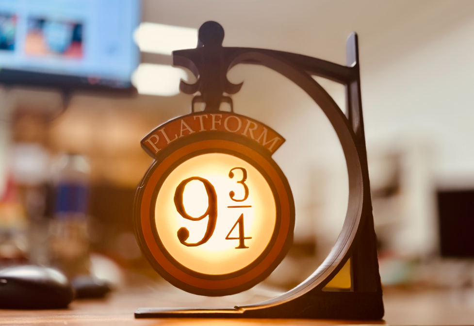 Plataforma 9¾ impressa em 3D